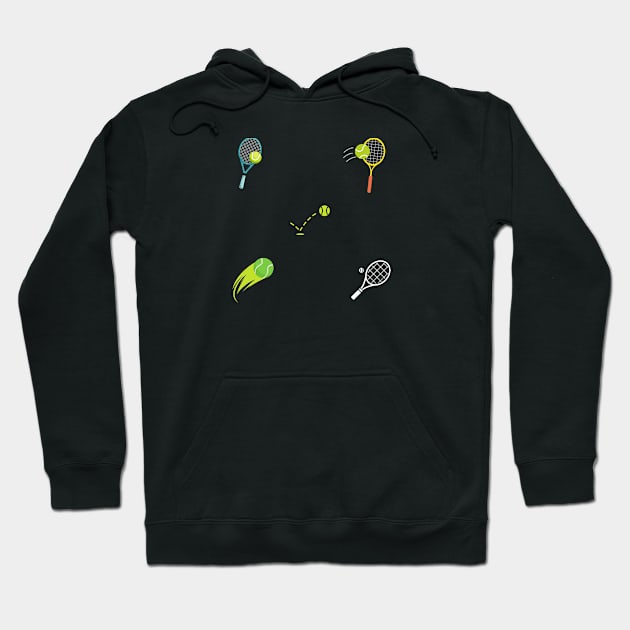 Tennis Lover Hoodie by BlackMeme94